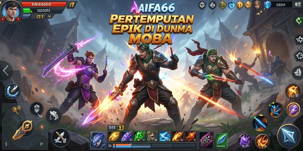 Tampilan gameplay AIFA66 yang seru dan menantang di battlefield.