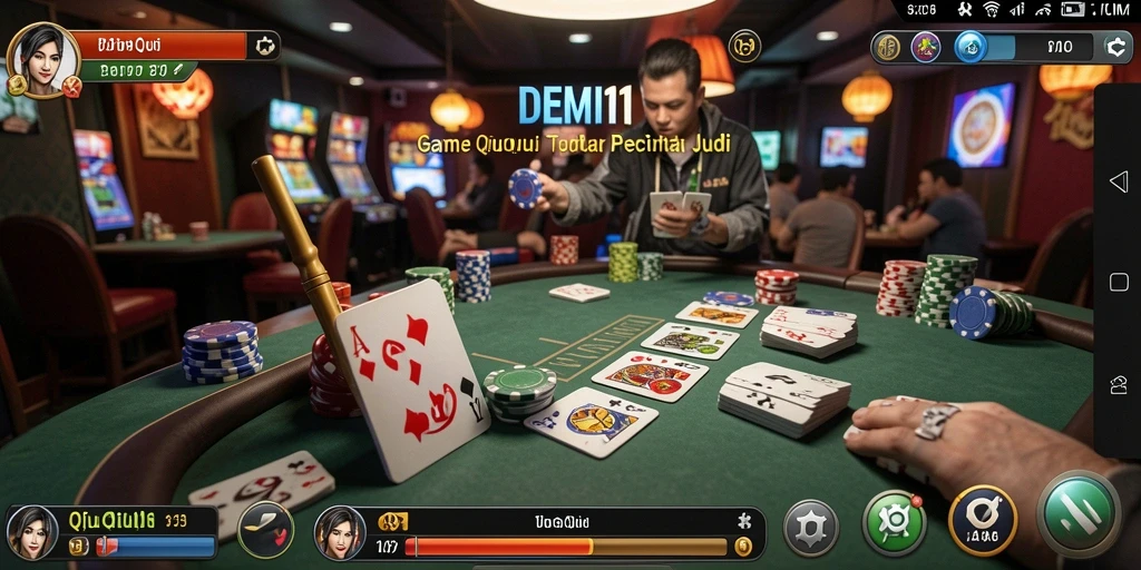 Gameplay seru QiuQiu di DEMI11 yang menantang.