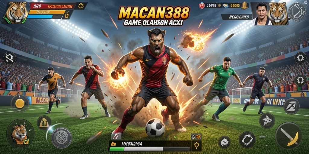 Screenshot utama dari gameplay seru olahraga di MACAN388.