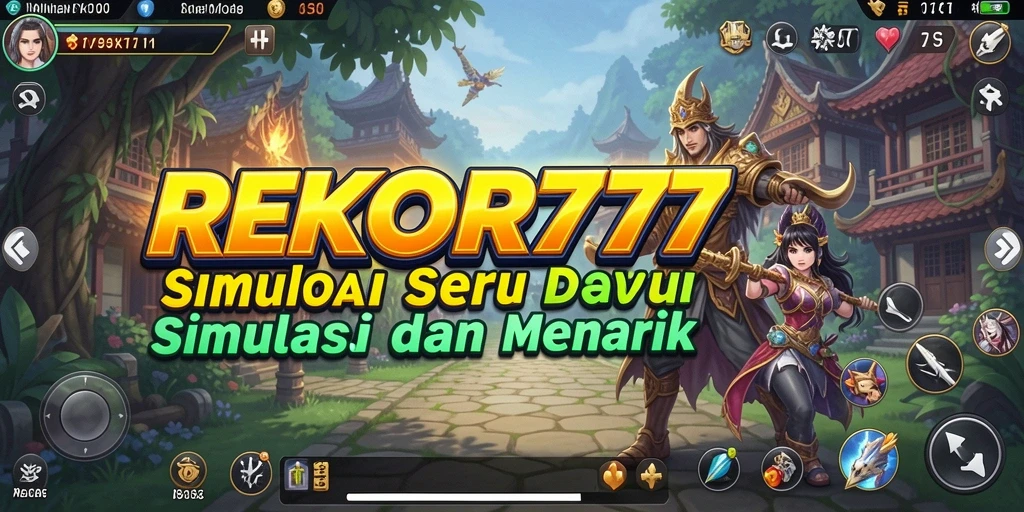 Tampilan gameplay REKOR777 dengan interaksi menarik.