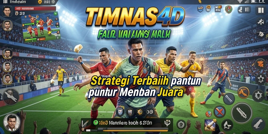 Tampilan gameplay TIMNAS4D yang mengasyikkan dengan aksi strategi.